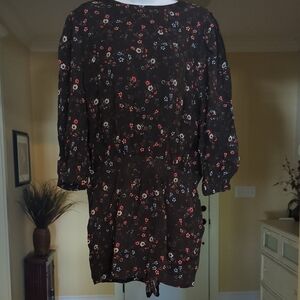 Olivaceous Floral Romper - Black, Red, Blue, Cream